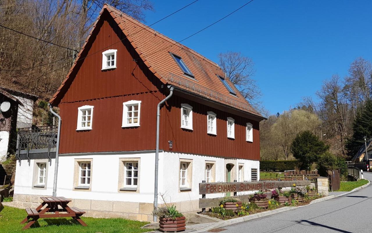 Ferienhaus Bildhauer Thiele Ottendorf  Екстер'єр фото